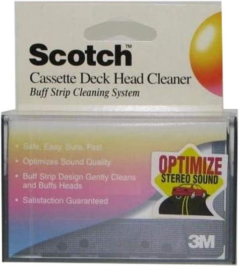 Scotch Cassette Deck Head Cleaner: Amazon.in: Electronics