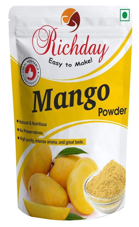 Richday Instant Mango Flavour Fruit Premix Powder Packet for(Cakes ...