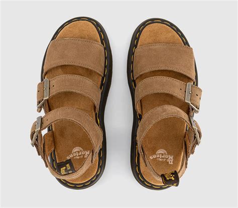 Dr. Martens Gryphon Quad Sandals Savannah Tan - Women’s Sandals