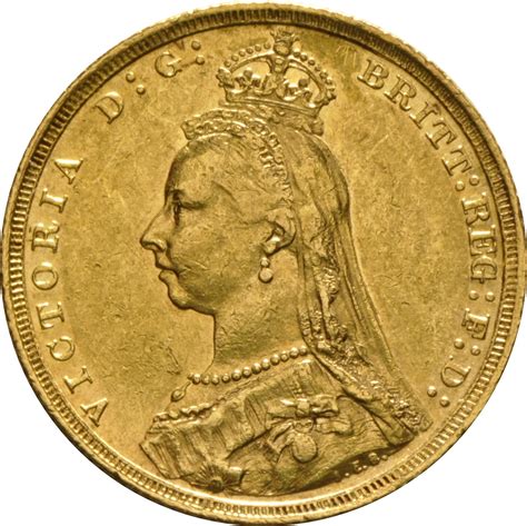 1892 Gold Sovereign - Victoria Jubilee Head - S - £349