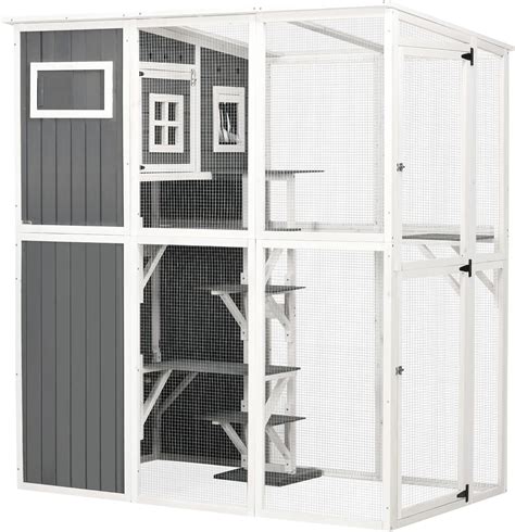 PawHut Walk-in Catio Outdoor Cat Enclosure Large for India | Ubuy