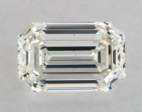 IGI 1.68 Carat J-VS1 Very Good Cut Emerald Diamond Petite Pavé ...