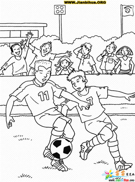 踢球简笔画 的图像结果