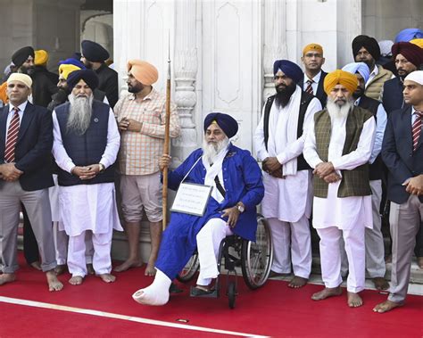 Badal visits Gurdwara just a day after the attack on
