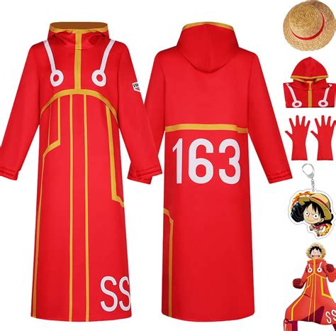 Amazon.com: bbganlian Anime Character Egghead Island Luffy Cosplay ...