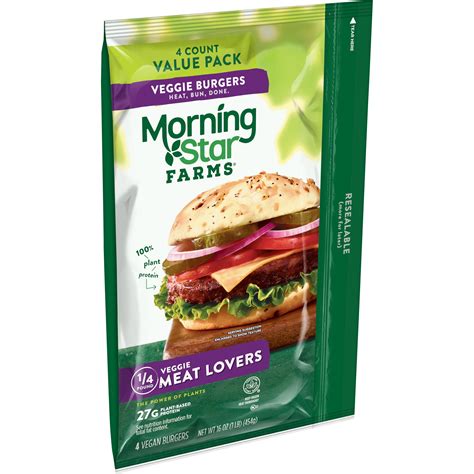 MorningStar Farms Veggie Burgers, Meat Lovers, 16 India | Ubuy