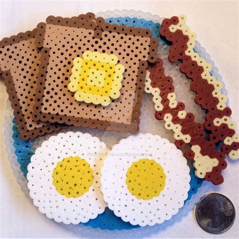 Perler Bead Food Designs 的图像结果