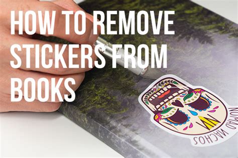 Image result for Remove Stickers from Books