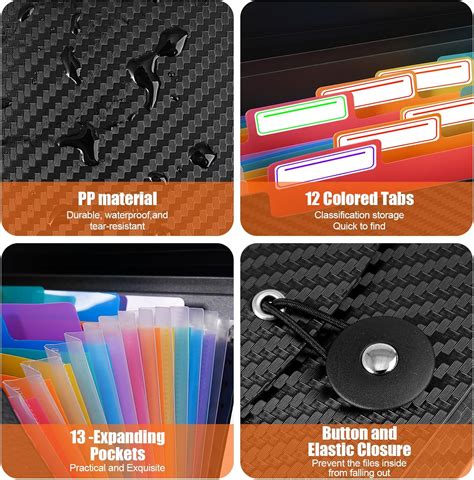 Receipt Organizer Cesil 13 Pockets Receipt Holder India | Ubuy