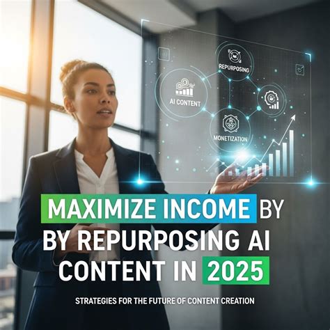Maximize Your Income by Repurposing AI Content in 2025