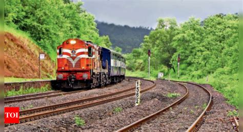 Railways may double half of konkan route mail/exp trains can go up from ...