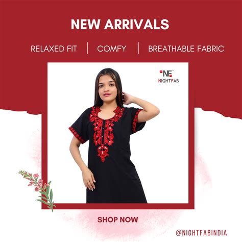 Amazon.in: NIGHTFAB: Lizzy Bizzy Nightdress