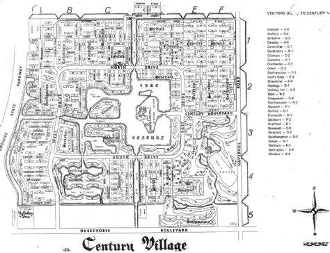Century Village Maps - Board Synergy Club - Century Village, West Palm ...