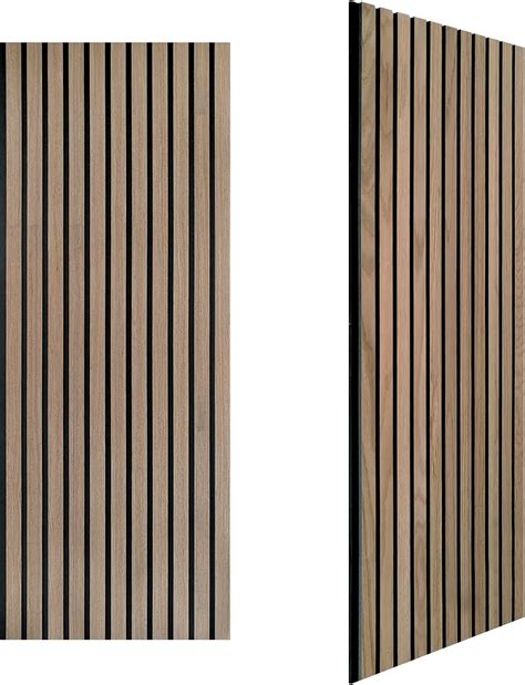 3D Slat Wood Wall Panels Acoustic Panels for | Ubuy India