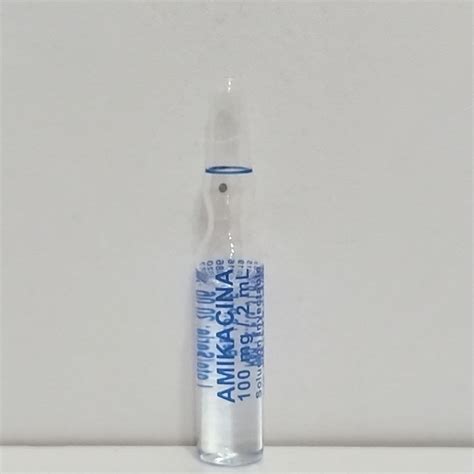 MEDICINA :: AMIKACINA 100MG AMPOLLA (biosano), 1 und - Sihay.com
