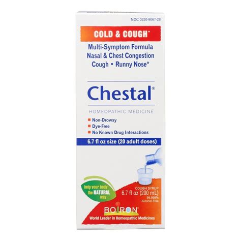 Comprar Chestal Cold & Cough Syrup - Boiron 6.7 oz Líquido
