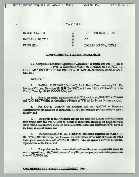 Pretrial Diversion Agreement