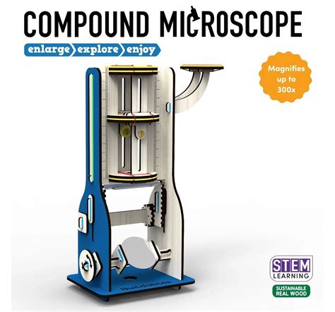 Skillmatics Buildables Compound Microscope Build & Learn Multicolor 3Y+