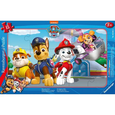 Ravensburger 15 Pcs Frame Puzzle Paw Patrol 05681 | Toys-shop.gr