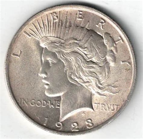 1923 Silver USA Peace Dollar | Dorset Coin Company