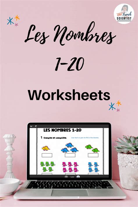 Image result for French Numbers Worksheets Printable