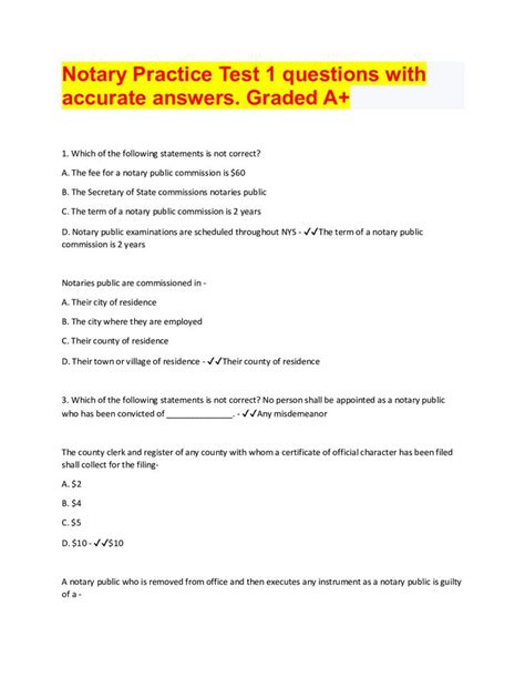 Image result for Notary Practice Tests