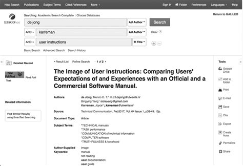 Search Tools - A Research Primer for Technical Communication: Methods ...