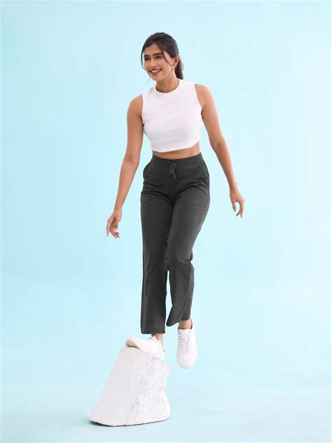 Antra Melanges Cotton Stretch Track Pant – Go Colors India