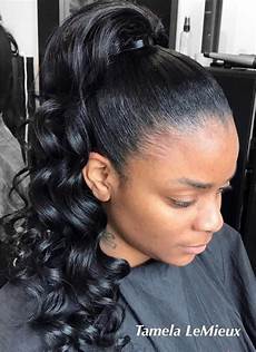 Updo Ponytail Hairstyles For Black by 30 Black Ponytail Hairstyles Updo Ponytail Hairstyles For Black