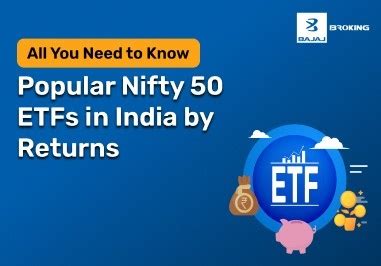 List of 5 Nifty 50 ETFs in India by Returns