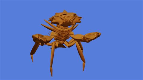 Crab Monster - 3D model by brky_cvdr [ce996b6] - Sketchfab