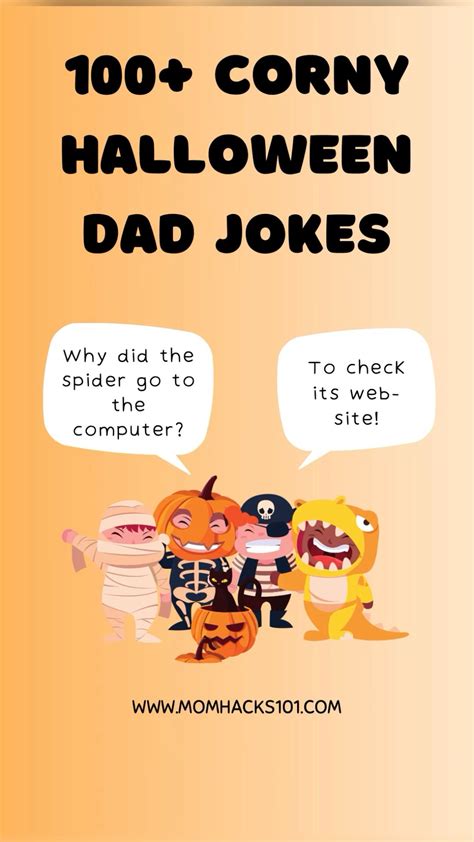 100+ Best Halloween Jokes For Kids: Funny Puns & Dad Jokes | Halloween ...