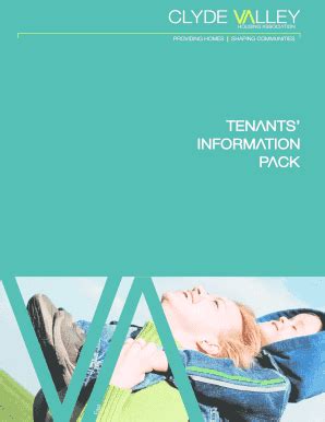Fillable Online Tenants' Information Pack July 2013. Tenants' Handbook ...