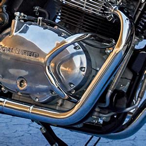 Royal Enfield 1990406 Compact Engine Guard, Stainless Steel for ...