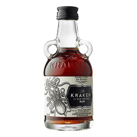 The Kraken Black Spiced Rum 15 x 5cl Minis – House of Spirits