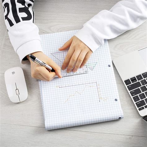 Buy Mr. Pen- Graph Paper, Grid Paper Pad, 4x4 (4 Squares per inch), 8 ...