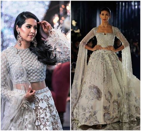 Trend Alert: वैडिंग ड्रेसेज में ट्राई करें फेदर और फ्रिंज वर्क ...