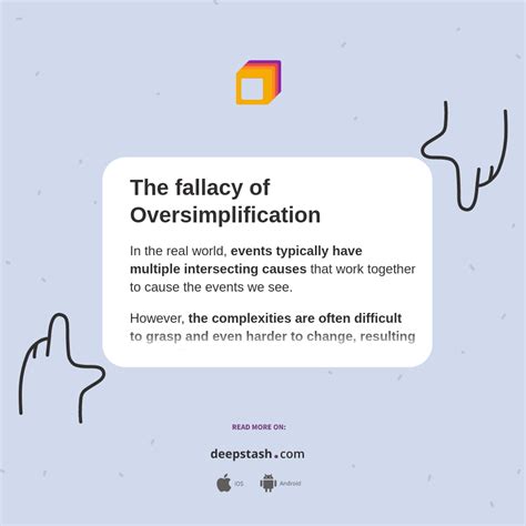 Image result for Oversimplification Fallacy