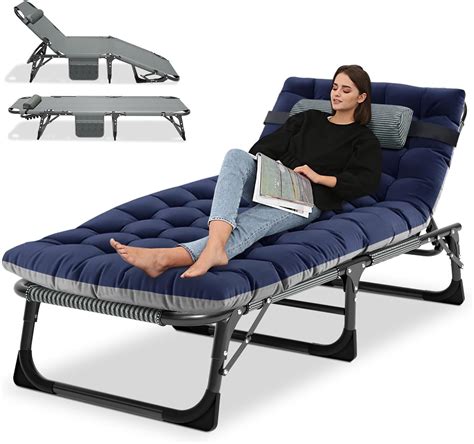 Ryuhic Folding Camping Beds for Adults, Heavy Duty Outdoor Camping Cot ...