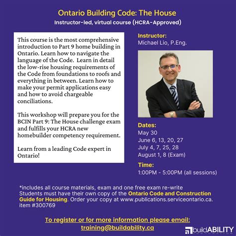 Image result for Ontario Building Code Free Course