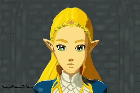 Maxime Mainville-Lépine - Study digital painting hyrule warriors age of calamity