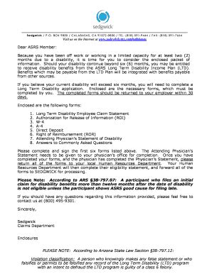 Fillable Online maricopa Dear ASRS Member: Because you have been off ...