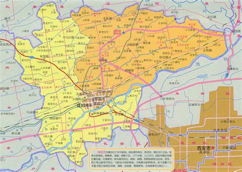 咸阳市三原县地图 - 中国地图全图 - 地理教师网