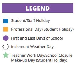 Cy-fair High School - School District Instructional Calendar - Cypress ...