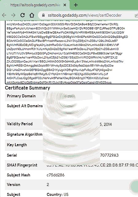 Image result for SSL Cert Decoder