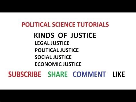 Kinds of Justice Video Lecture - Humanities/Arts