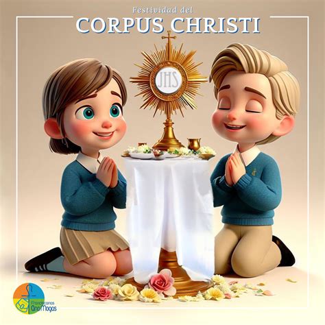 Celebramos el Día del Corpus Christi - Madre del Divino Pastor- Andújar