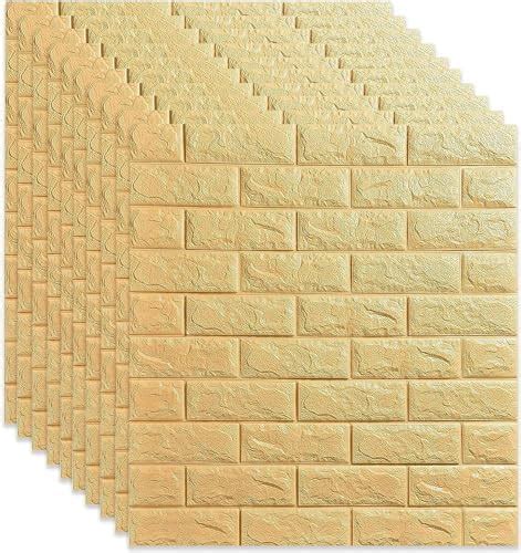 Kayra Decor 3D Brown Floral Wallpaper for Wall PE Foam Wall Stickers ...