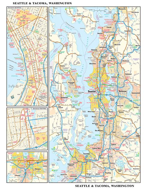 Image result for Seattle Map Context