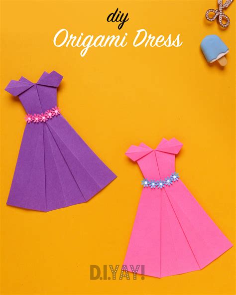 Image result for Origami Paper Dress Tutorial